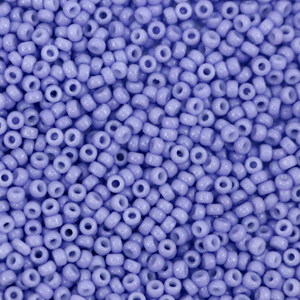 Perles de rocailles Miyuki 11/0 Opaque dyed bright purple 11-1477