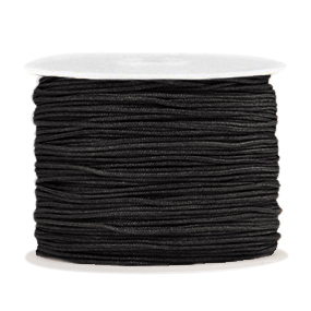 Fil macram&eacute; 1.0mm Noir
