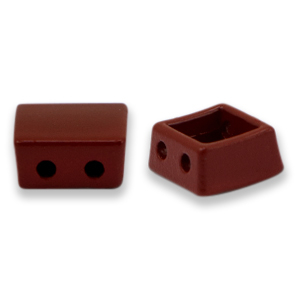 Perles tile carr&eacute; Marron cave