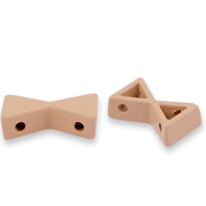 Perles tile sablier Rose dusty