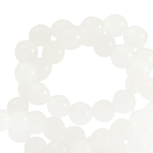 Pierres naturelles Quartz 6mm Blanc