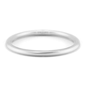 Bracelet jonc type bouddhiste 5mm taille S Argent&eacute;