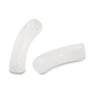 Perles acryliques tube Transparent