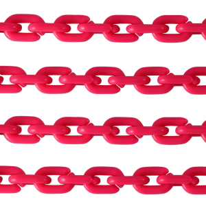 Cha&icirc;ne acrylique 15mm mat Rose magenta