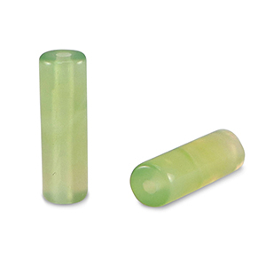 Pierres naturelles perles Agate tube Vert