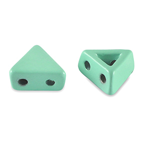 Perles tile triangle turquoise