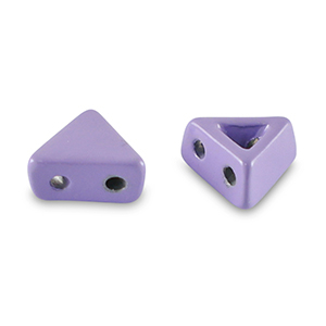 Perles tile triangle Violet paisley