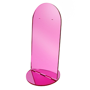 Plexx pr&eacute;sentoir bijoux pour boucles Rose magenta