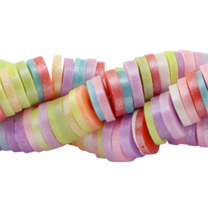 Perles Katsuki Heishi 6mm Multicolore-pearl shine coating