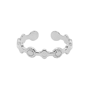 Bagues en acier Inox Argent&eacute;