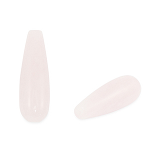 Pierres naturelles perles Quartz Rose goutte Rose clair