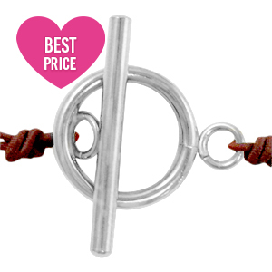 Appr&ecirc;ts en acier Inox fermoir T Argent&eacute;