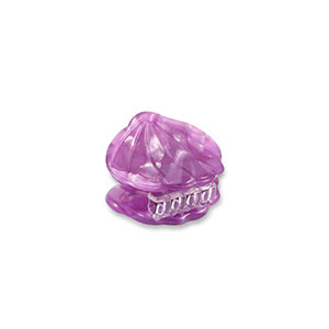 Accessoires pour cheveux pince &agrave; cheveux coquille Violet