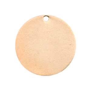 Breloques en m&eacute;tal Designer Quality pour ImpressArt rond 20mm dor&eacute; ros&eacute; (sans nickel)