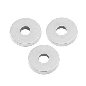 Perles en m&eacute;tal DQ rondelle 6x1mm Argent&eacute; antique (sans nickel)