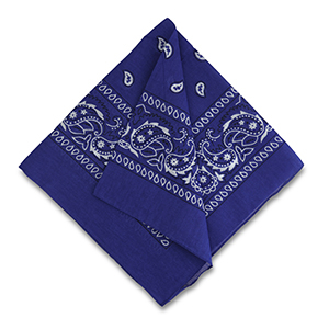 Bandana Bleu fonc&eacute;