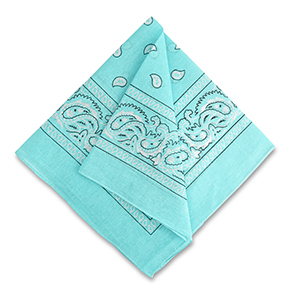 Bandana Turquoise clair