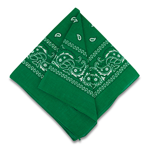 Bandana Vert fonc&eacute;