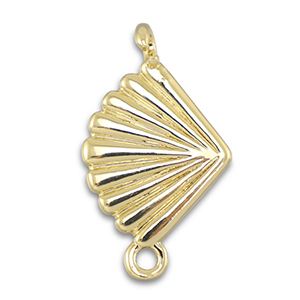 M&eacute;tal TQ laiton connecteur &eacute;ventail Dor&eacute;