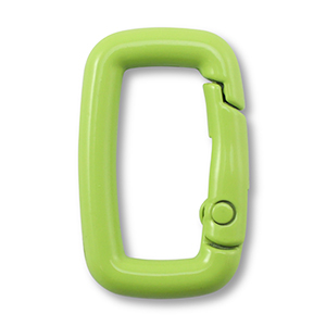 Appr&ecirc;ts color&eacute;s porte-cl&eacute;s rectangle Vert