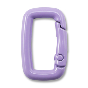 Appr&ecirc;ts color&eacute;s porte-cl&eacute;s rectangle Violet