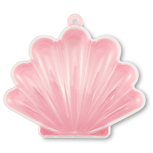 Pr&eacute;sentoir bijoux bo&icirc;te de rangement coquille Transparent-rose
