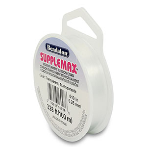 Beadalon Stringing Wire Supplemax 0.25mm Clear