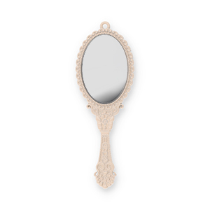 Pendentifs accroche-regard miroir Beige