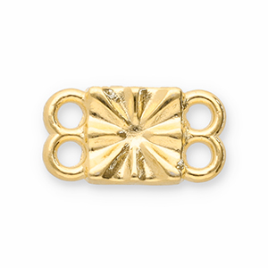 Breloques en m&eacute;tal DQ connecteur Dor&eacute; (sans nickel)