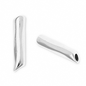 Appr&ecirc;ts en m&eacute;tal DQ embout Argent&eacute; antique (sans nickel)