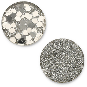 Cabochon plat 7mm Polaris Elements Helios Beige