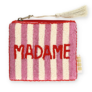 BY31&reg; Trousse "Madame" Rouge-blanc vanille-rose mauve-dor&eacute;