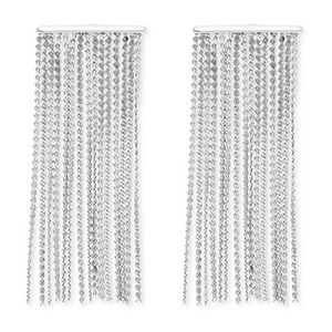 Boucles d'oreilles / puces en acier Inox Argent&eacute;