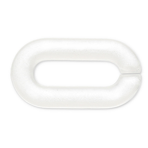 Cha&icirc;ne en acrylique 20 mm maillons s&eacute;par&eacute;s Transparent