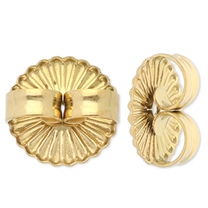 Appr&ecirc;ts en acier inox papillons boucles d'oreilles Dor&eacute;