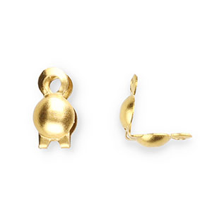 Appr&ecirc;ts en acier Inox calottes 2.4 mm Dor&eacute;