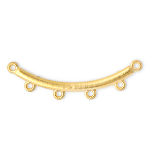 Appr&ecirc;ts en acier Inox connecteur arche avec 4 anneaux Dor&eacute;