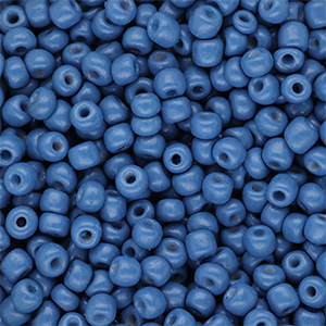 Perles de rocailles 6/0 (4 mm) Bleu