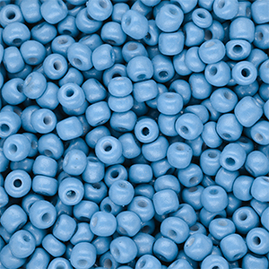 Perles de rocailles 6/0 (4 mm) Bleu clair