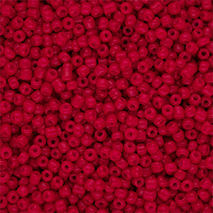 Perles de rocailles 12/0 (2 mm) Rouge