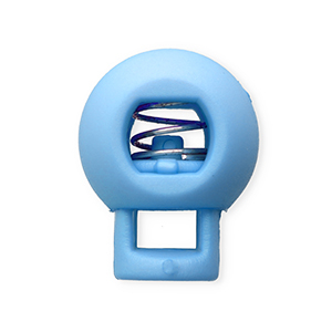 Appr&ecirc;ts color&eacute;s serre-cordon boule Bleu clair