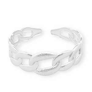 Bracelets en acier Inox jonc gourmette Argent&eacute;