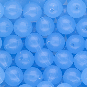 DQ&reg; Perles acryliques 14 mm brillant Bleu