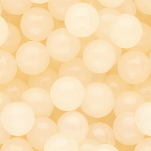 DQ&reg; Perles acryliques 12 mm brillant P&ecirc;che claire