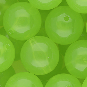 DQ&reg; Perles acryliques 20 mm brillant Vert clair