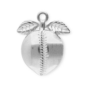 Breloques en acier Inox p&ecirc;che Argent&eacute;
