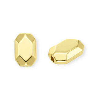 Perles acryliques octogone Dor&eacute;