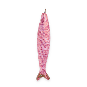Breloques en c&eacute;ramique DQ&reg; grecque sardine Rose orchid&eacute;e-baie vintage