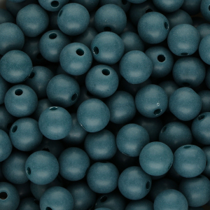 DQ Perles acryliques 10 mm Bleu p&eacute;trole