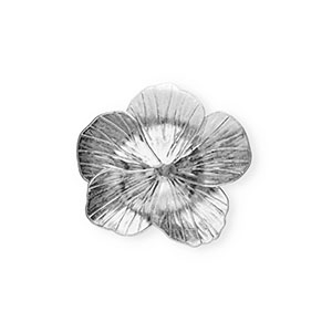 Pendentifs accroche-regard fleur Argent&eacute;